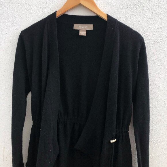 PLY CASHMERE 100% Cashmere Open Cardigan Small Size - Picture 4 of 8